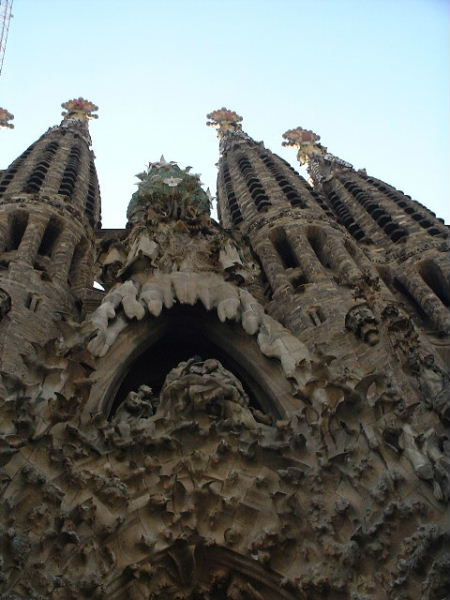 Yet another view of the Sagrada Familia