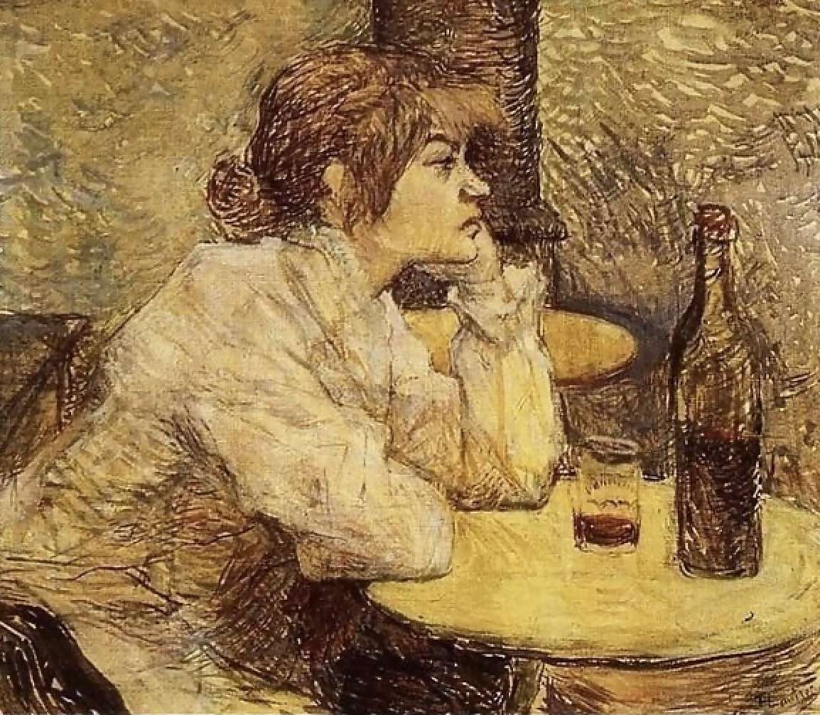 Image credits: softcopy of the painting by Henri De Toulouse Lautrec called ‘The Hangover’ depicting artist Suzanne Valadon in 1887. courtesy of the Toulouse Lautrec foundation Image credits: softcopy of the painting by Henri De Toulouse Lautrec called ‘The Hangover’ depicting artist Suzanne Valadon in 1887. courtesy of the Toulouse Lautrec foundation